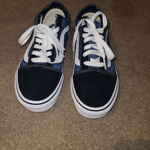 Vans blue sneakers